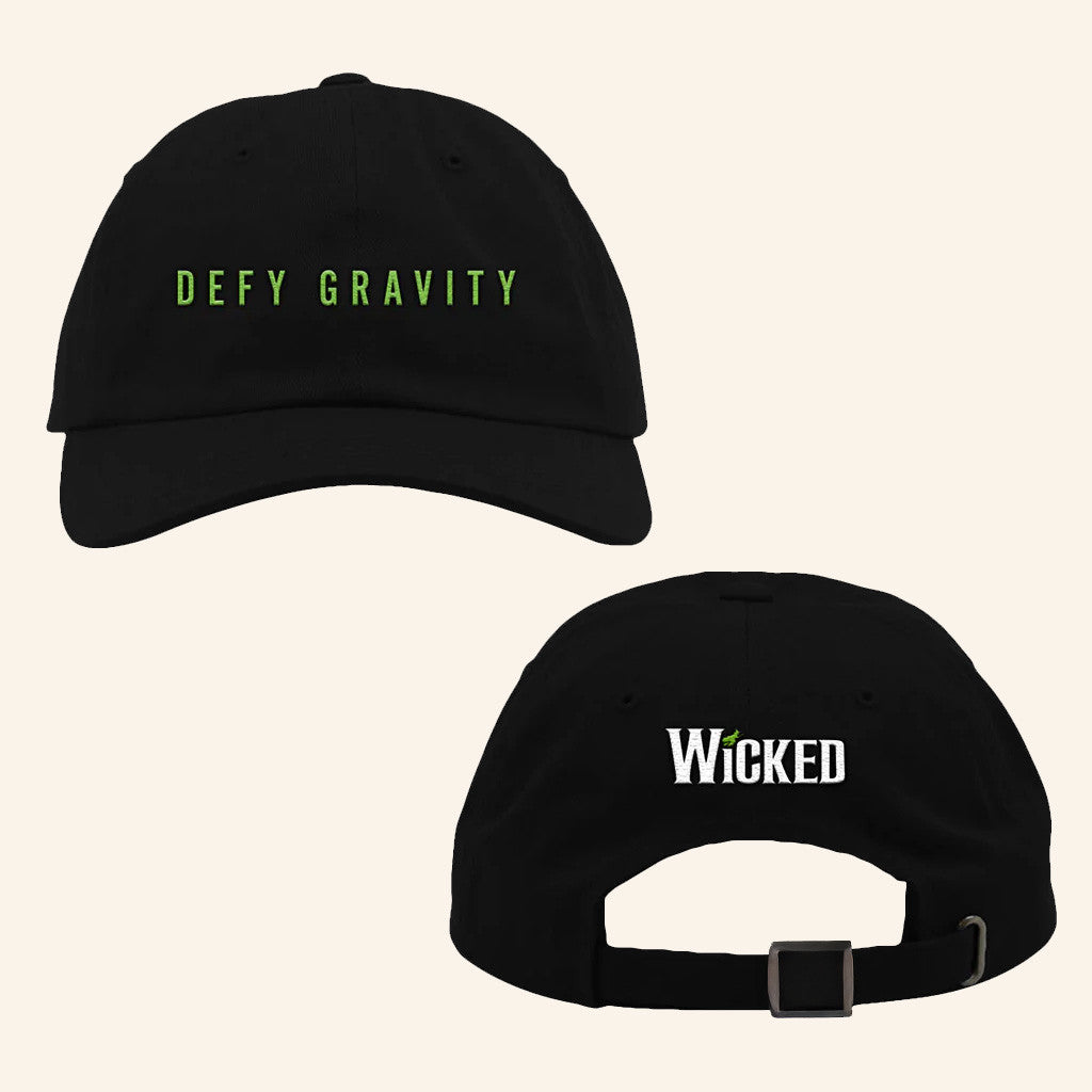 Wicked The Musical Merch Wicked Defy Gravity Hat Embroidered Gift Ideas For Fans - Lilybirchmarket