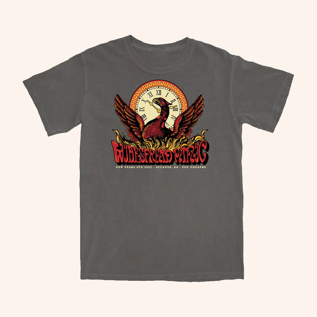 Widespread Panic Merch 2025 New Years Atlanta Event Phoenix T-Shirt Gifts For Rock Fans - Lily Birch Market