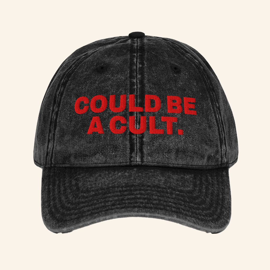 Willie Norris Merch Embroidered Could Be A Cult In Washed Hat Christmas Gifts For Boyfriend - Lilybirchmarket