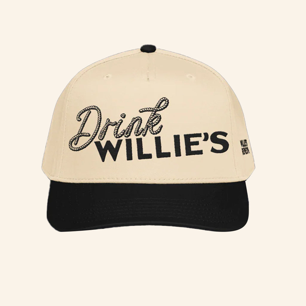 Willie's Remedy Merch Drink Willie's Embroidered Hat Gifts Ideas For Friend - Lilybirchmarket