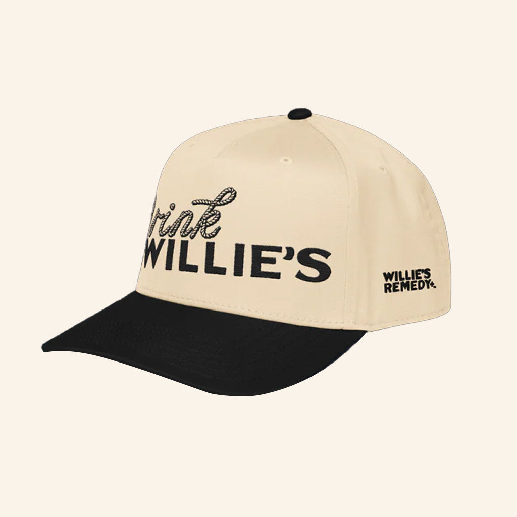 Willie's Remedy Merch Drink Willie's Embroidered Hat Gifts Ideas For Friend - Lilybirchmarket