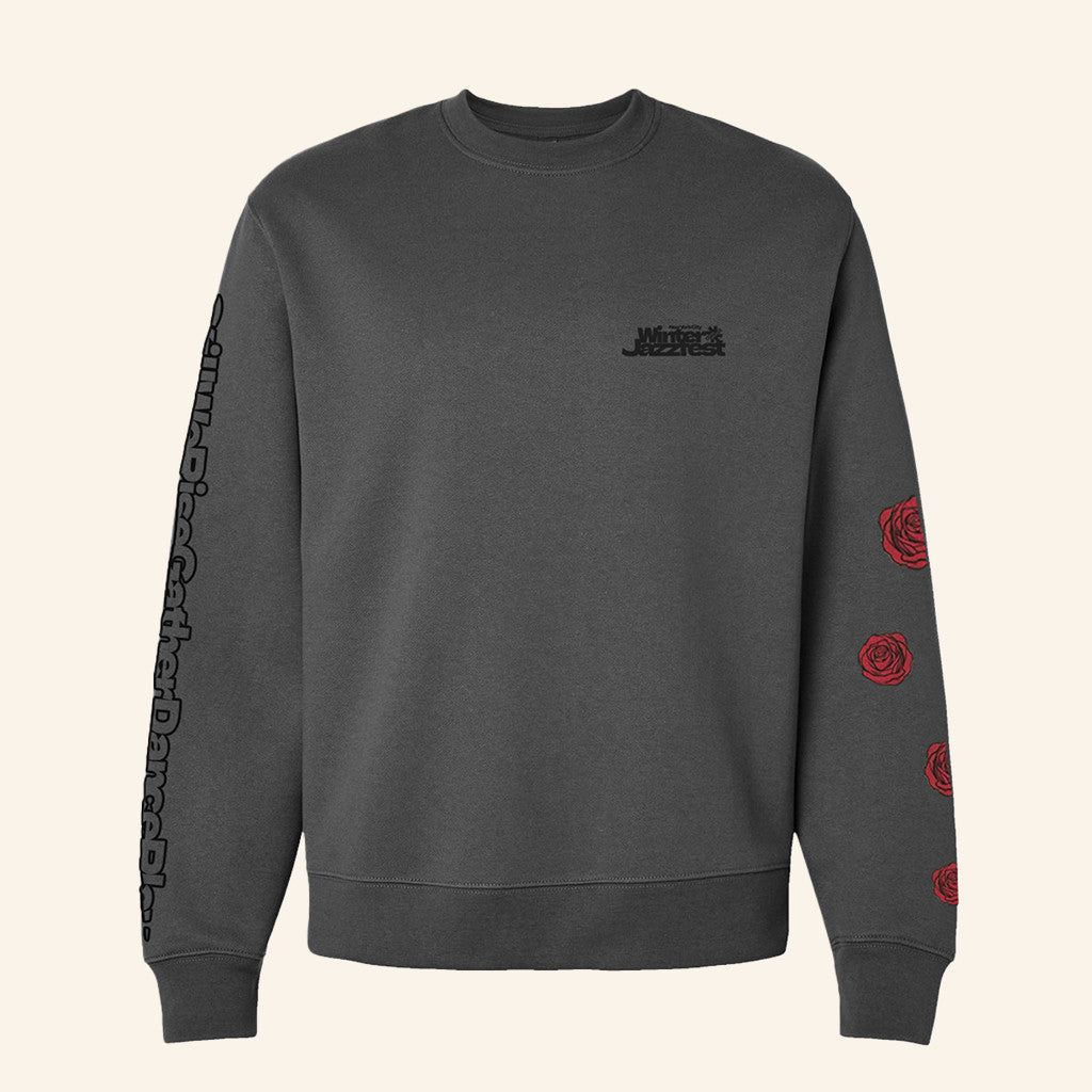 Winter Jazz Fest Merch Roses Sweatshirt Best Gifts For Music Lovers - Lilybirchmarket