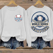 World Series Merch 2025 LA Dodgers Back To Back Champions Sweatshirt Gifts For Mother - Lilybirchmarket