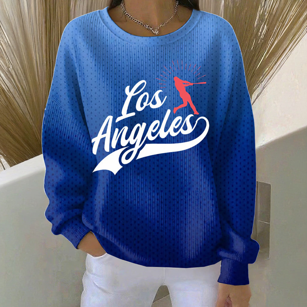 World Series Merch 2025 LA Dodgers Back To Back Champions Sweatshirt Women's Gifts - Lilybirchmarket