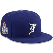 World Series Merch 2025 Los Angeles Dodgers New Era x Fear of God Royal World Series Snapback Hat - Lilybirchmarket