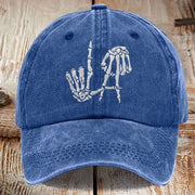 World Series Merch 2025 Skeleton LA Dodgers Back To Back Champions Hat Embroidered Dad Gifts - Lilybirchmarket