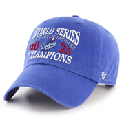 World Series Merch Los Angeles Dodgers 47 Royal 2025 World Series Champions Embroidered Hat - Lilybirchmarket
