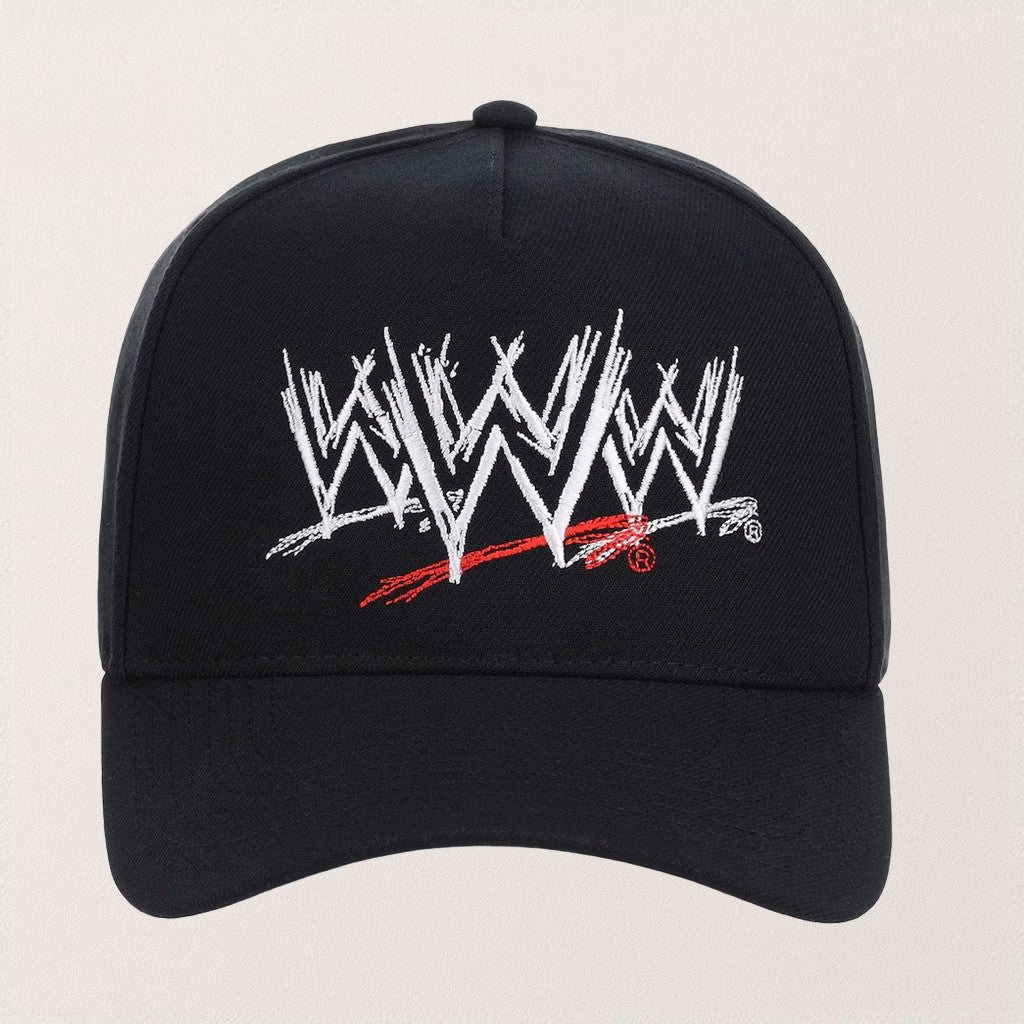 WWE John Geiger Scratch Logo Hat Embroidered Birthday Gift Ideas For Dad - Lilybirchmarket