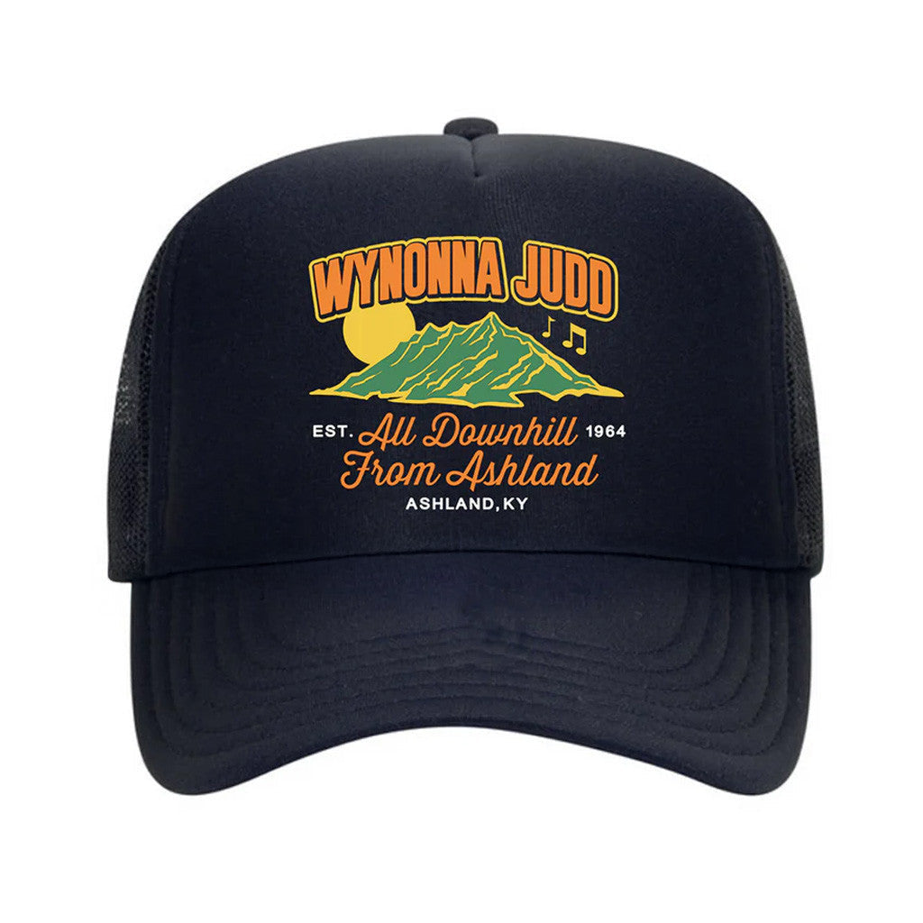 Wynonna Judd Merch Tour 2025 All Downhill From Ashland Trucker Hat Gifts For Him - Lilybirchmarket