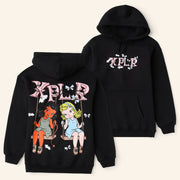 XPLR Merch Polar Opposites Black Hoodie Christmas Gifts For Girlfriend - Lilybirchmarket