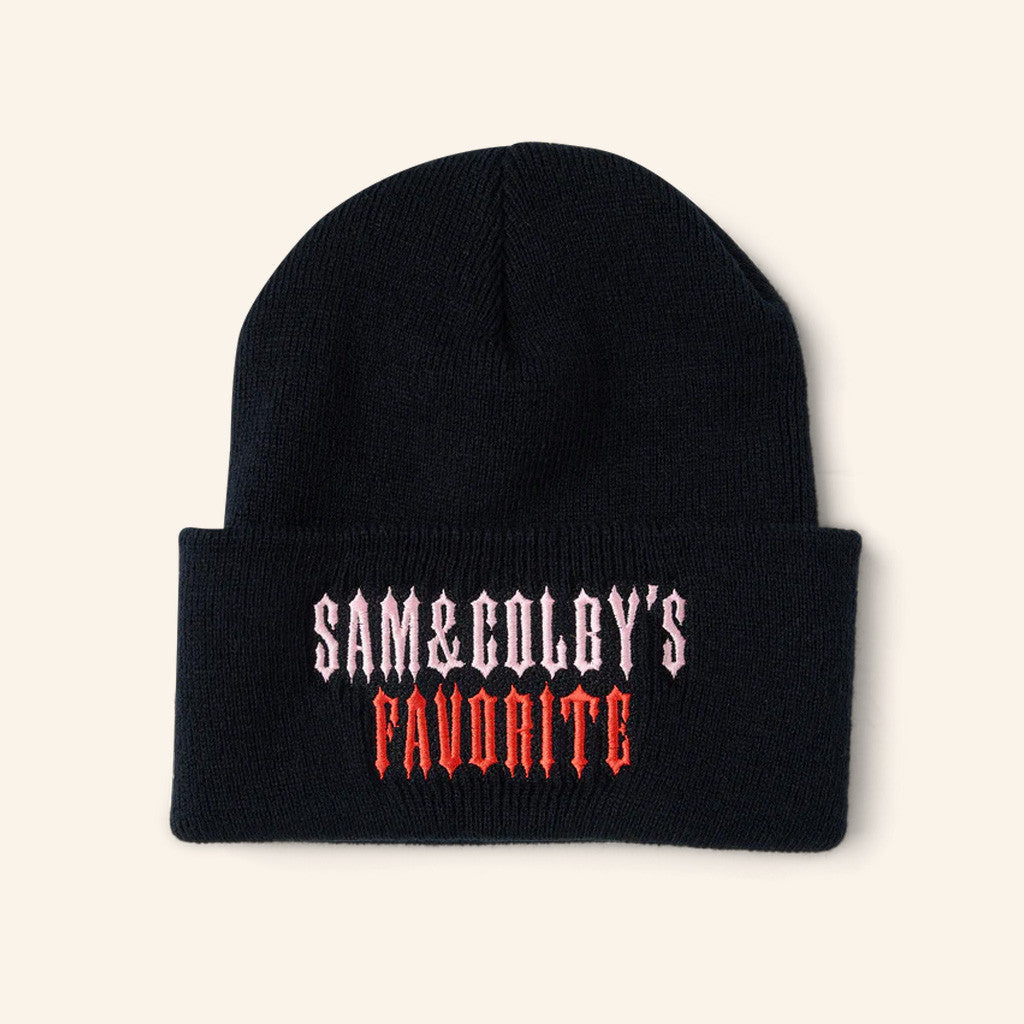 XPLR Merch Sam And Colby's Favorite Beanie Embroidered Gifts For Him - Lilybirchmarket