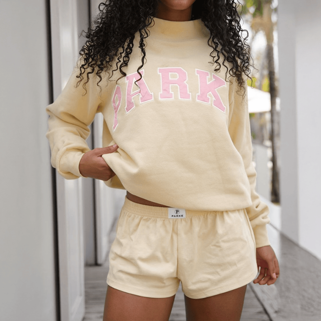 Yellow Parke Sweatshirt Parke Summer Drop Cool Gifts For Wife - Lilybirchmarket