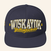 Yellowjackets Merch Yellowjackets Wiskayok 96 Embroidered Snapback Hat Gifts For Dad - Lilybirchmarket