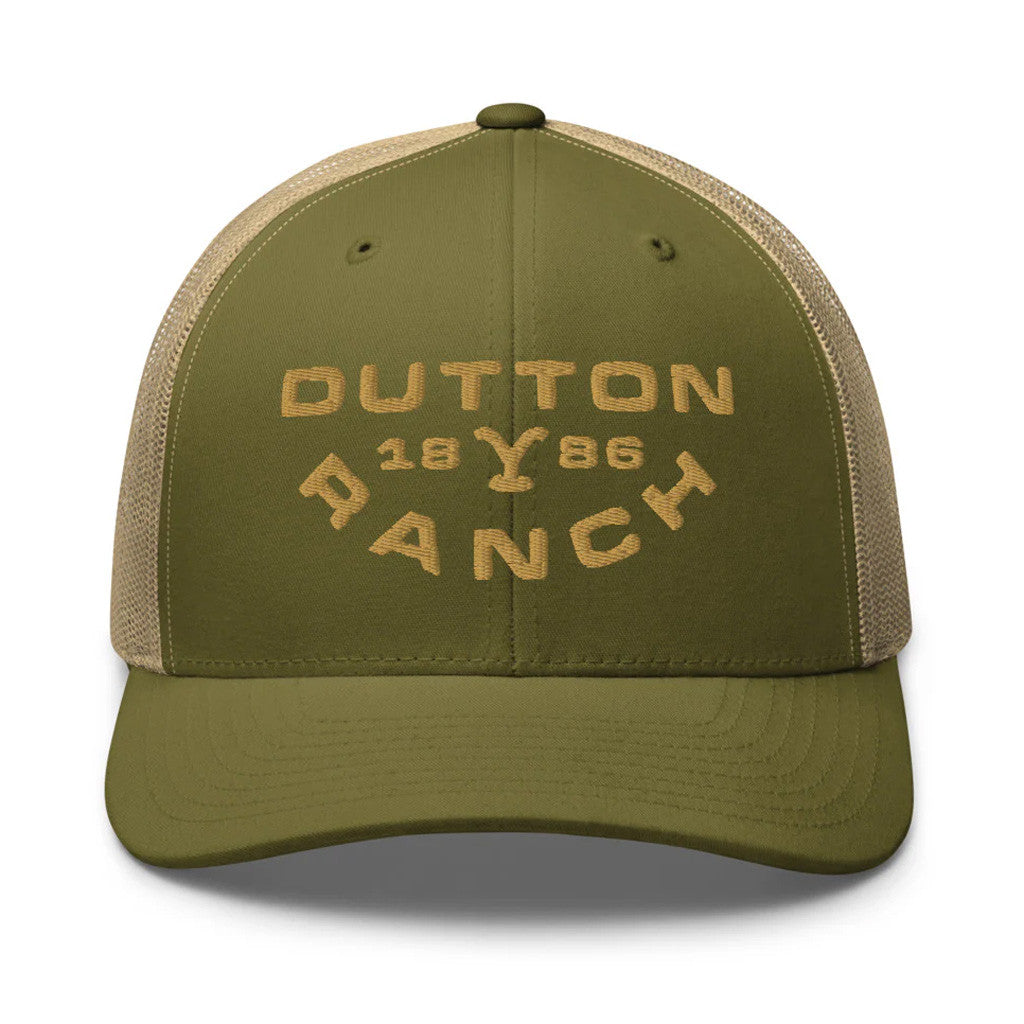 Yellowstone Merch Dutton Ranch Embroidered Trucker Hat Yellowstone Hat Gifts For Father - Lilybirchmarket