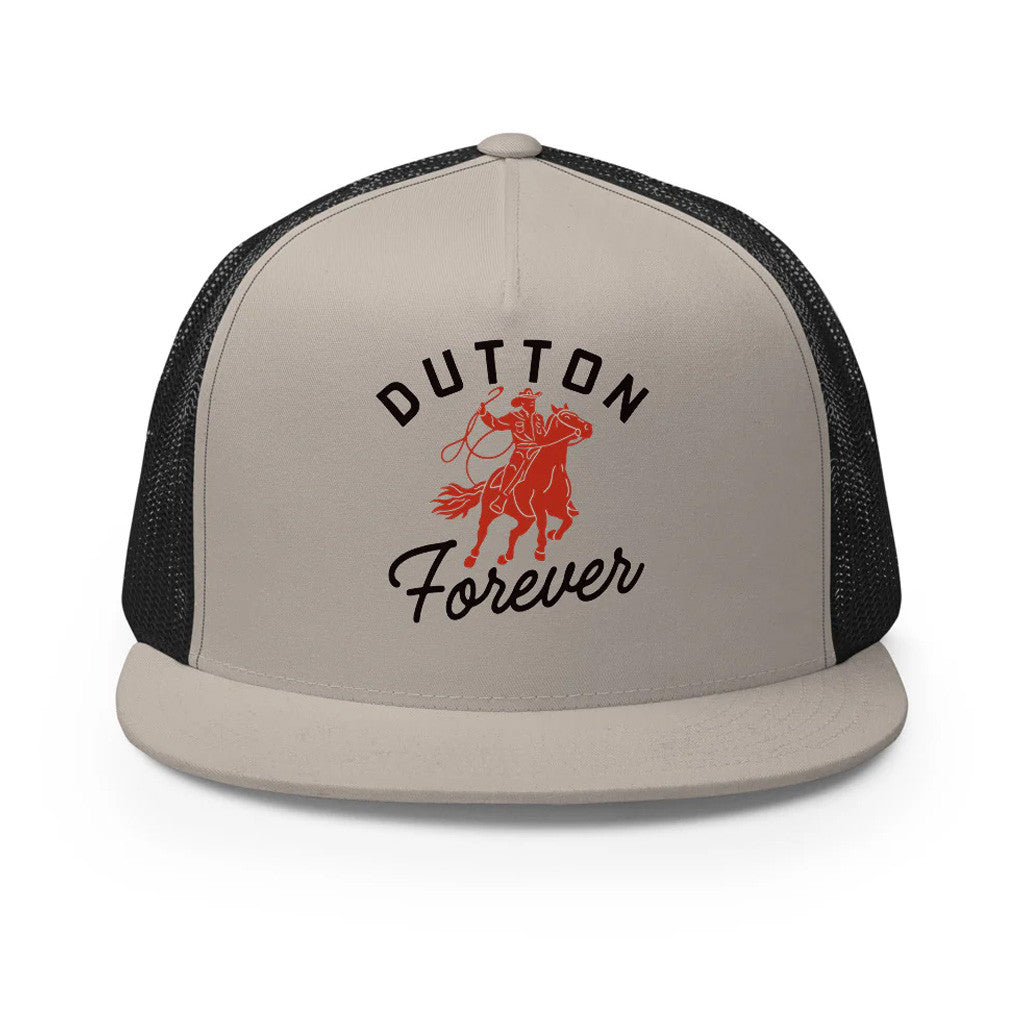 Yellowstone Merch Yellowstone Cowboys Ride Dutton Forever Trucker Hat Snapback Dad Gifts - Lilybirchmarket