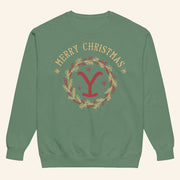 Yellowstone Merch Yellowstone Merry Christmas Sweatshirt Gift Ideas For Dad - Lilybirchmarket