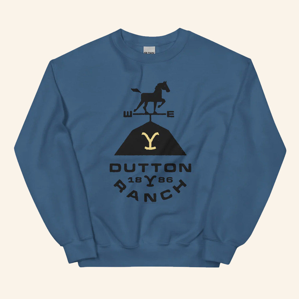 Yellowstone Merch Yellowstone Wind Arrow Crewneck Sweatshirt Gifts For Husband - Lilybirchmarket
