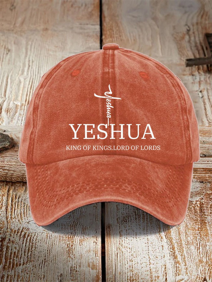 Yeshua King Of Kings Lord Of Lords Hat Faith In Jesus Christian Baseball Cap Gifts - Lilybirchmarket