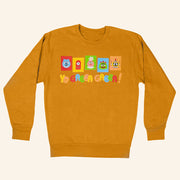 Yo Gabba Gabba Merch Yo Gabba Gabba Bright Sweatshirt Gifts For Daughter - Lilybirchmarket