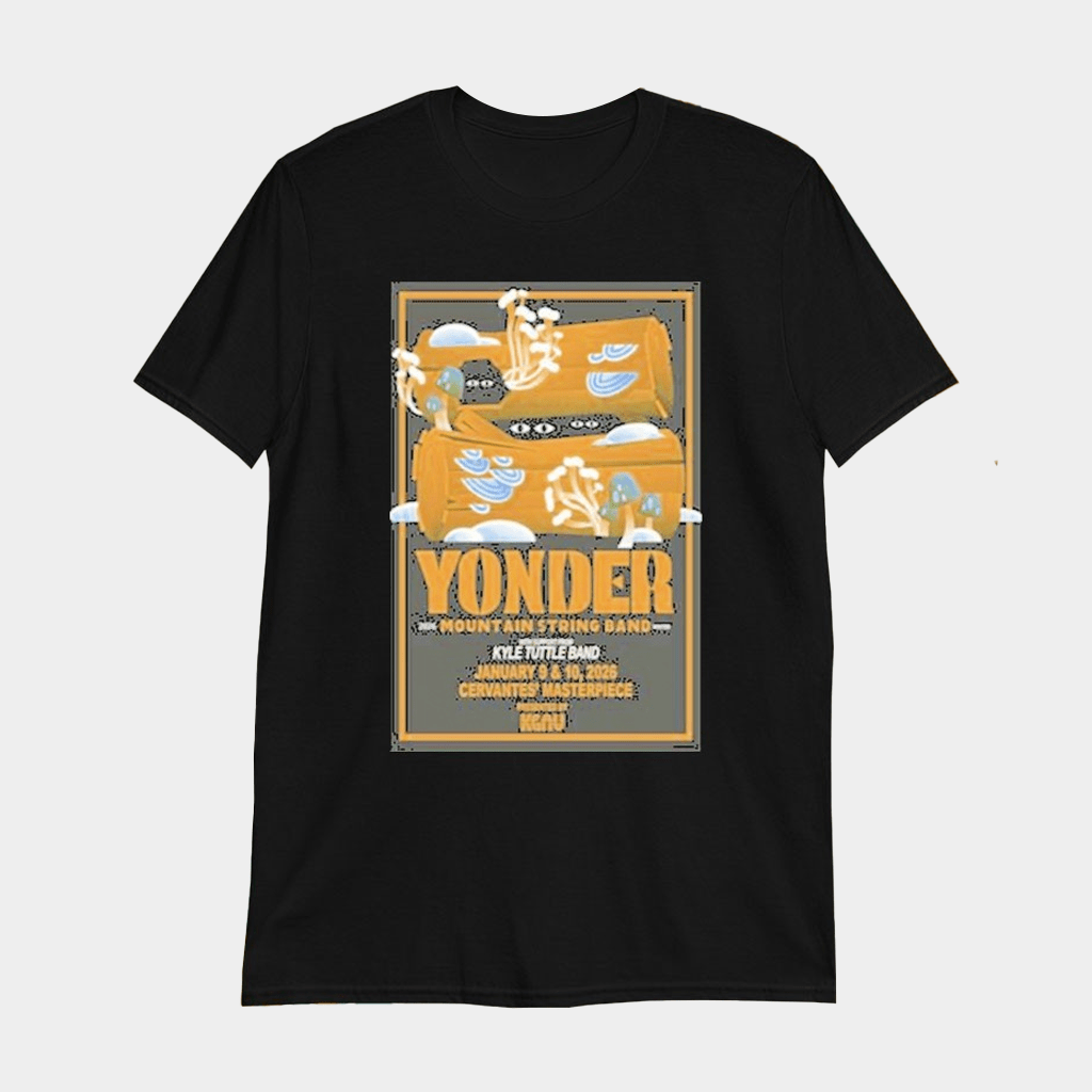 Yonder Mountain String Band Denver January 9 10 2026 T-shirt Best Gifts For Him - Lily Birch Market