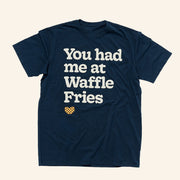 You Had Me At Waffle Fries T-Shirt Funny Foody Shirt Valentine Day Gifts - Lily Birch Market