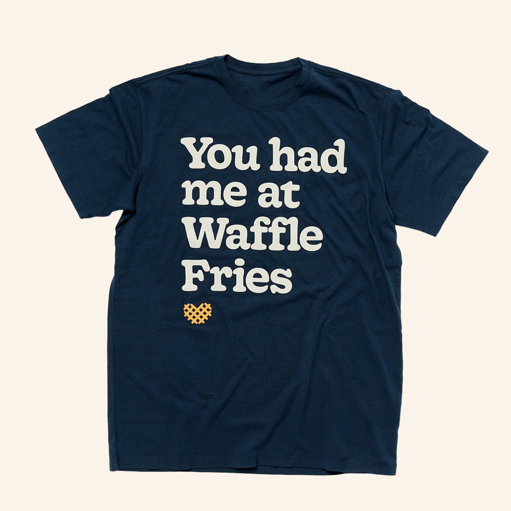 You Had Me At Waffle Fries T-Shirt Funny Foody Shirt Valentine Day Gifts - Lily Birch Market
