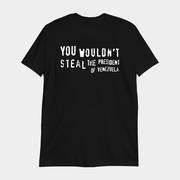 You Wouldn't Steal The President Of Venezuela T-Shirt Gift Ideas For Dad - Lily Birch Market