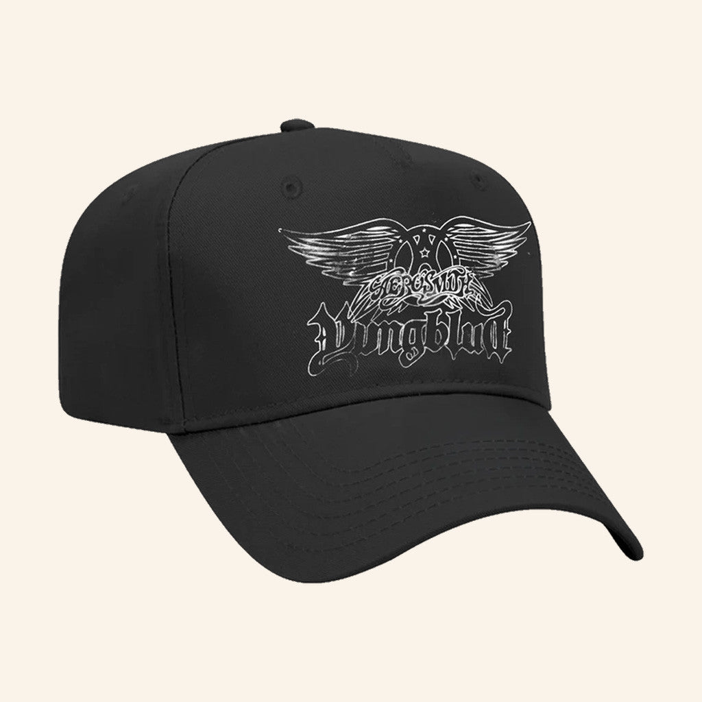 Yungblud Merch Aerosmith And YUNGBLUD Hat One More Time Twill Hat Christmas Gift Ideas For Him - Lilybirchmarket