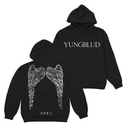 Yungblud Merch Idols Wings Hoodie Gift Ideas For Music Lovers - Lily Birch Market