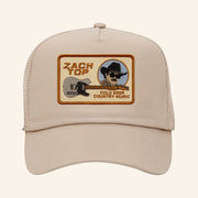 Zach Top Merch Guitar Embroidered Trucker Hat Zach Top Hat Xmas Gifts For Dad - Lilybirchmarket