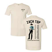 Zach Top Merch Zach Top 2025 Natural Tour T-Shirt Gifts For Music Fans - Lily Birch Market