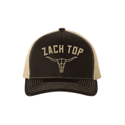 Zach Top Merch Zach Top Black And Gold Skull Hat Music Lovers Gifts For Fans - Lilybirchmarket