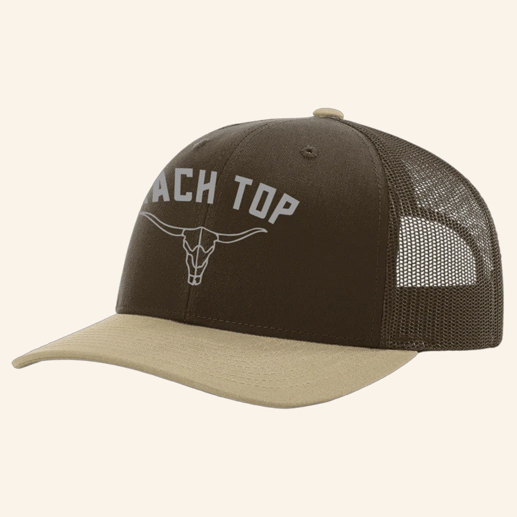 Zach Top Merch Zach Top Bull Trucker Hat Christmas Gift Ideas For Music Lovers - Lilybirchmarket