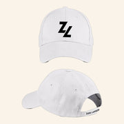 Zara Larsson Merch ZL Logo Embroidered White Hat Christmas Presents For Music Lovers - Lilybirchmarket