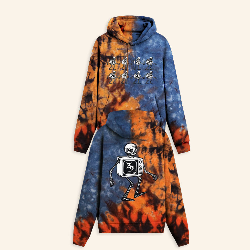 Zeds Dead Merch Zeds Dead Parade Tie Dye Hoodie Gift Ideas For Son - Lilybirchmarket