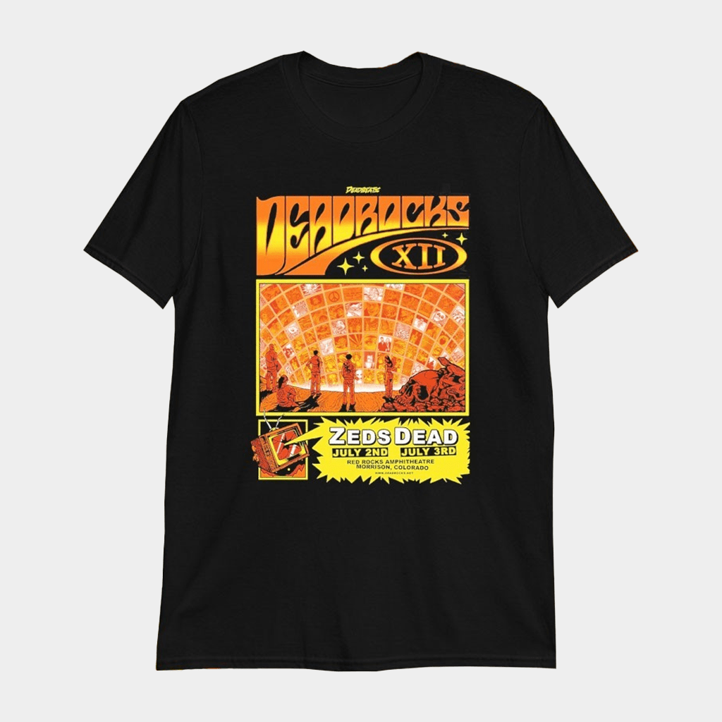 Zeds Dead Returns To Red Rocks Amphitheatre For Dead Rocks XII In Morrison Colorado On July 2 And 3 2026 T-Shirt - Lily Birch Market