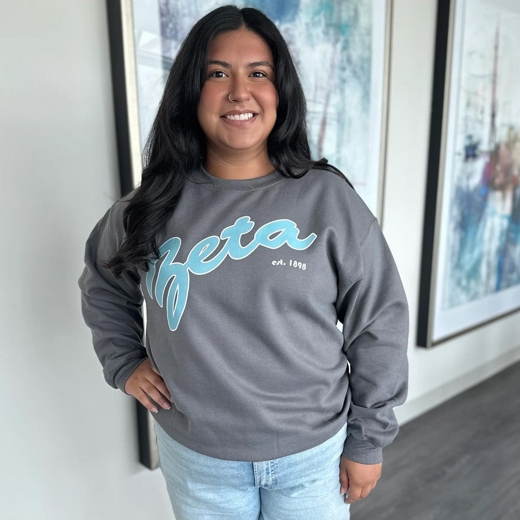 Zeta Tau Alpha Merch Zeta Est 1898 Sweatshirt Best Gifts For Sisters - Lilybirchmarket