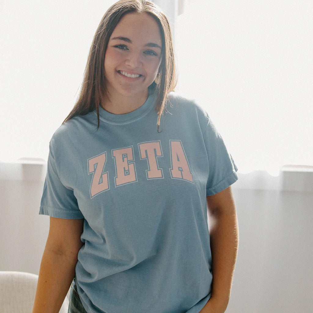 Zeta Tau Alpha Merch Zeta T-Shirt Birthday Gifts For Girlfriend - Lily Birch Market
