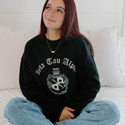 Zeta Tau Alpha Merch Zeta Tau Alpha Crest Sweatshirt Present For Girlfriend - Lilybirchmarket