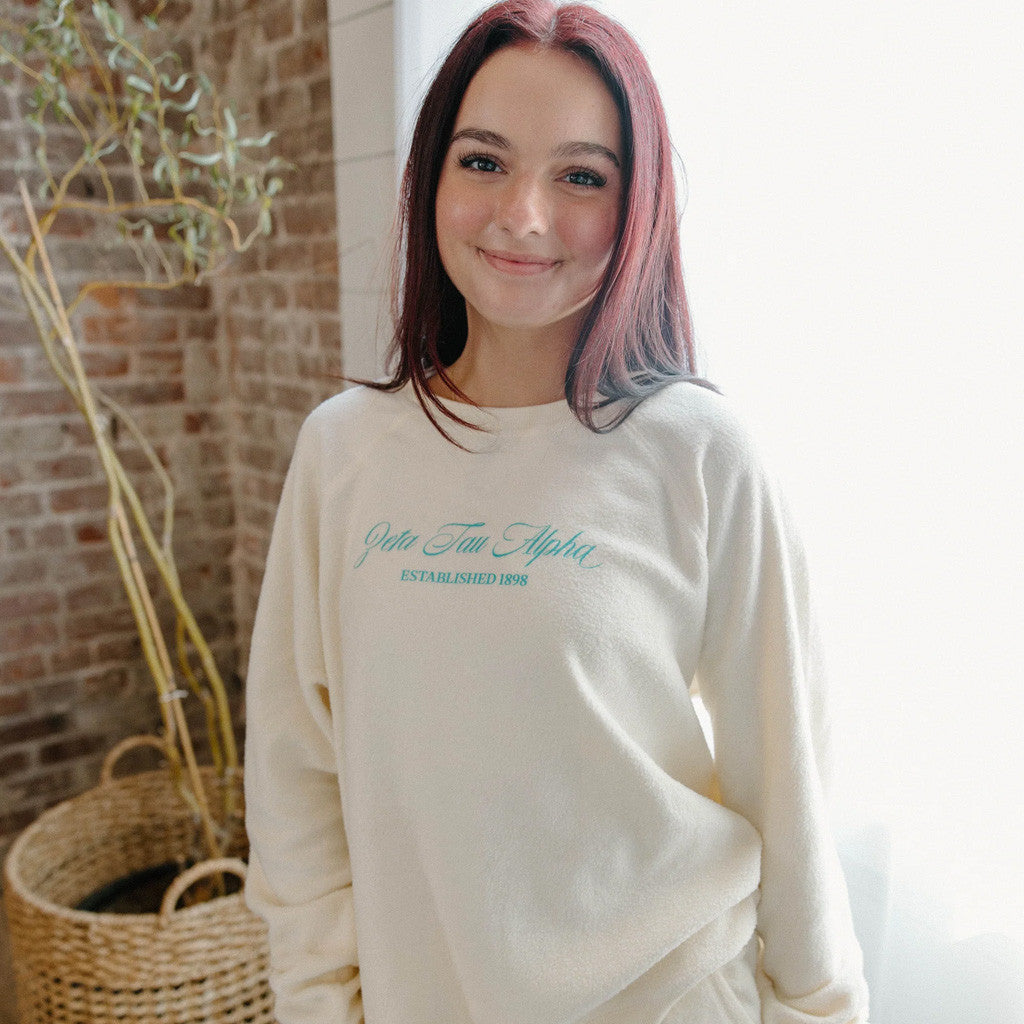 Zeta Tau Alpha Merch Zeta Tau Alpha Established 1898 Sweatshirt Gifts For Her - Lilybirchmarket