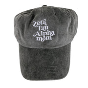 Zeta Tau Alpha Merch Zeta Tau Alpha Mom Embroidered Hat Gifts For Mama - Lilybirchmarket