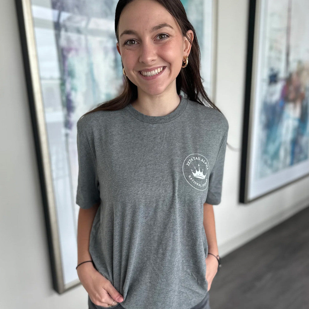Zeta Tau Alpha Merch Zeta Tau Alpha National Officer T-Shirt Gifts For Her - Lily Birch Market