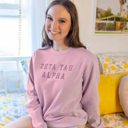 Zeta Tau Alpha Merch Zeta Tau Alpha Sweatshirt Present Ideas For Her - Lilybirchmarket