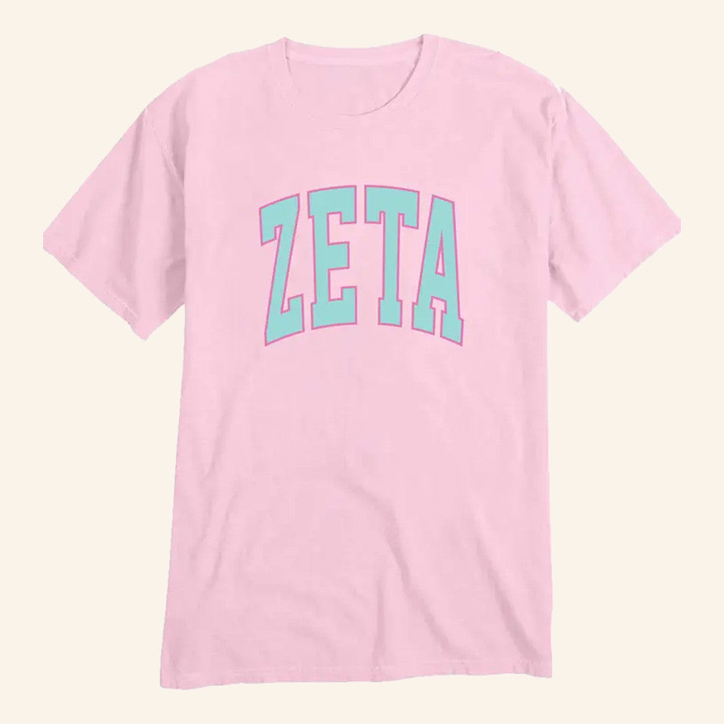 Zeta Tau Alpha Merch Zeta Vibrant T-Shirt Best Gifts For Girlfriend Birthday - Lily Birch Market