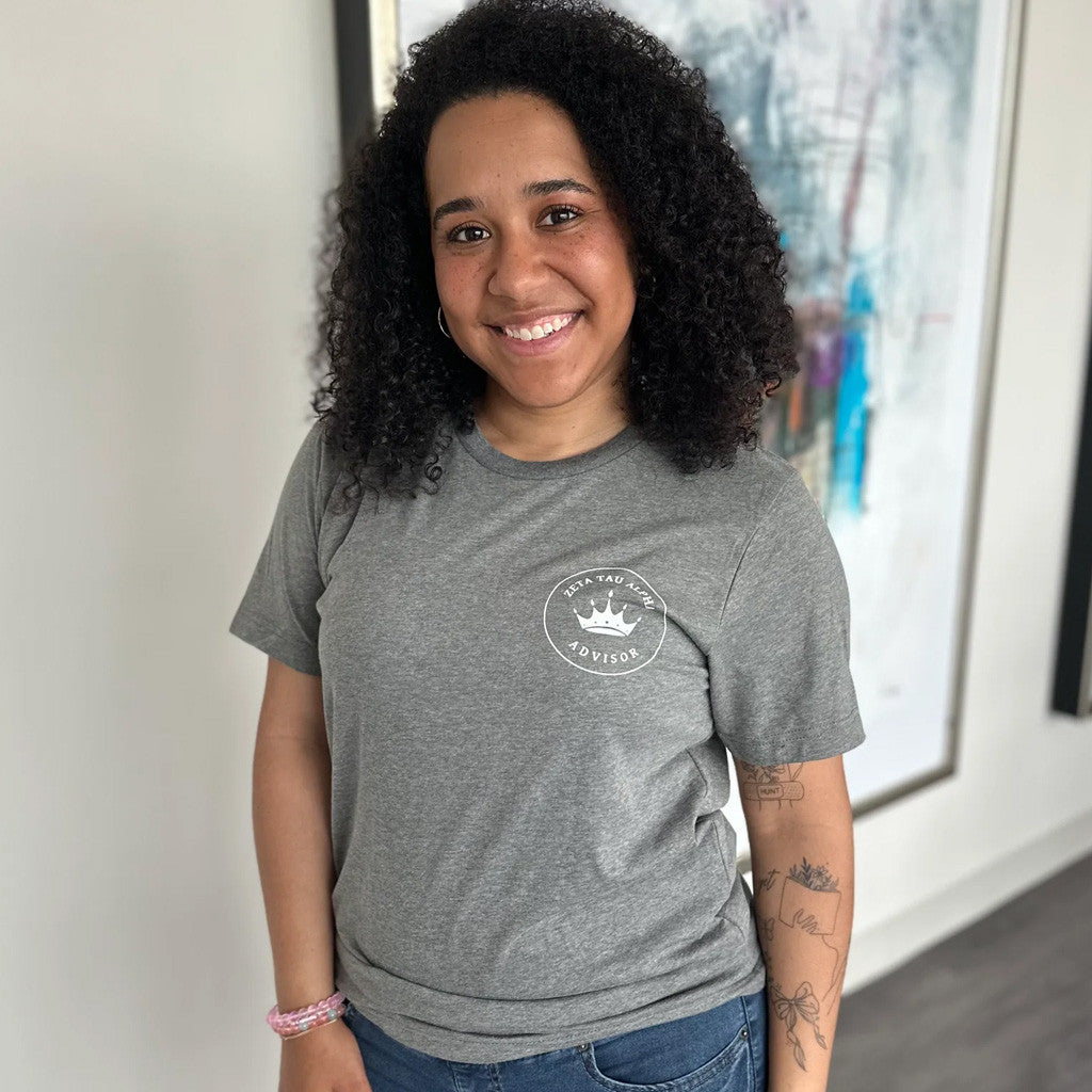 Zeta Tau Alpha Merch ZTA Advisor T-Shirt Unique Gifts For Women - Lily Birch Market