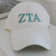Zeta Tau Alpha Merch ZTA Embroidered Hat Best Birthday Gift For Her - Lilybirchmarket