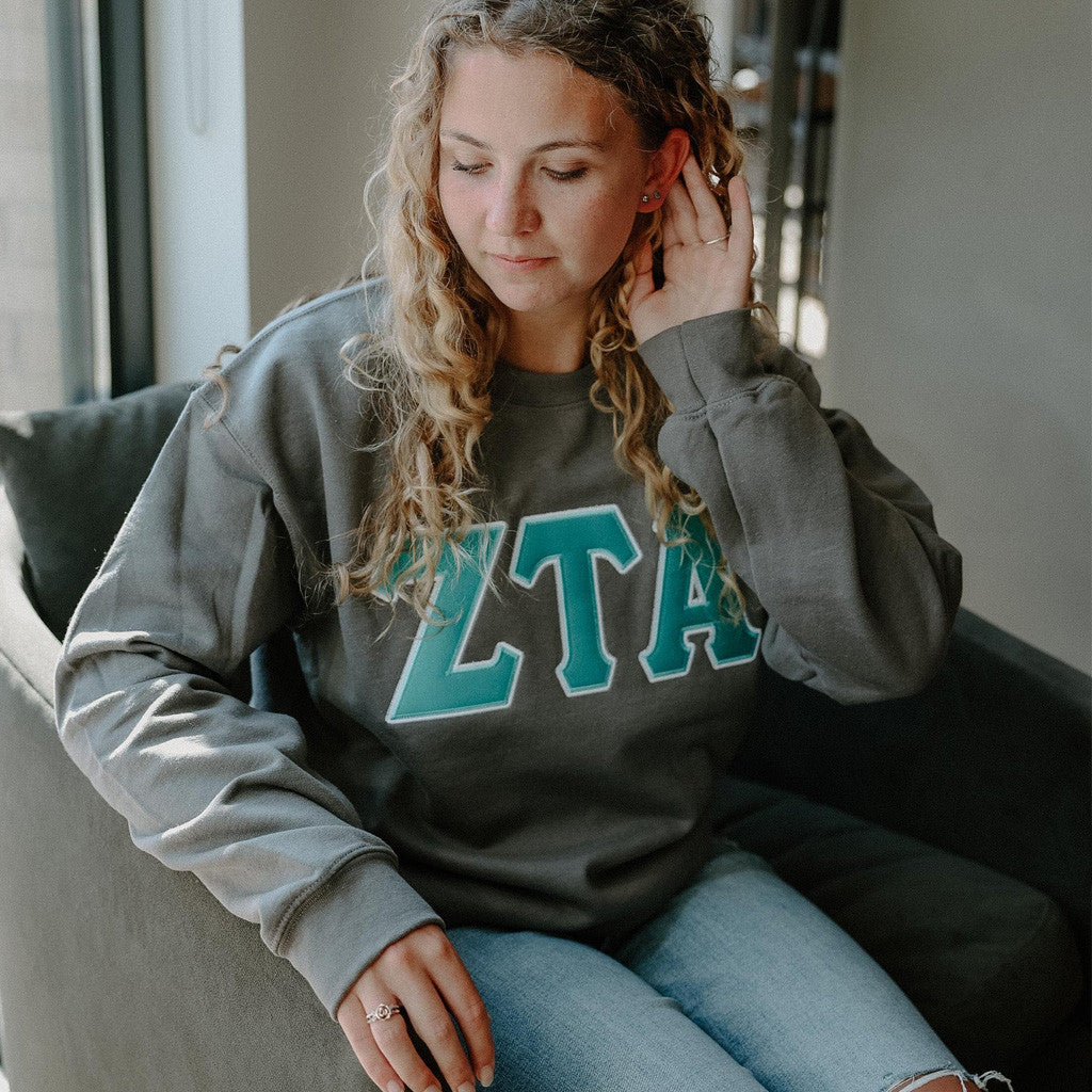 Zeta Tau Alpha Merch ZTA Sweatshirt Gifts For Your Girlfriend - Lilybirchmarket