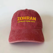 Zohran Mamdani Merch Embroidered Zohran For NYC Hat Christmas Gift Ideas For Him - Lilybirchmarket